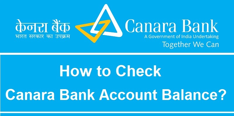 How to Check Canara Bank Account Balance