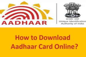 e-Aadhaar Download online