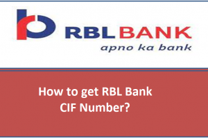 RBL CIF/Customer ID number