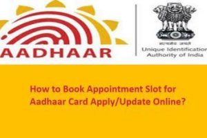 aadhaar online appointment
