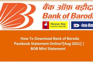 BOB e statement download