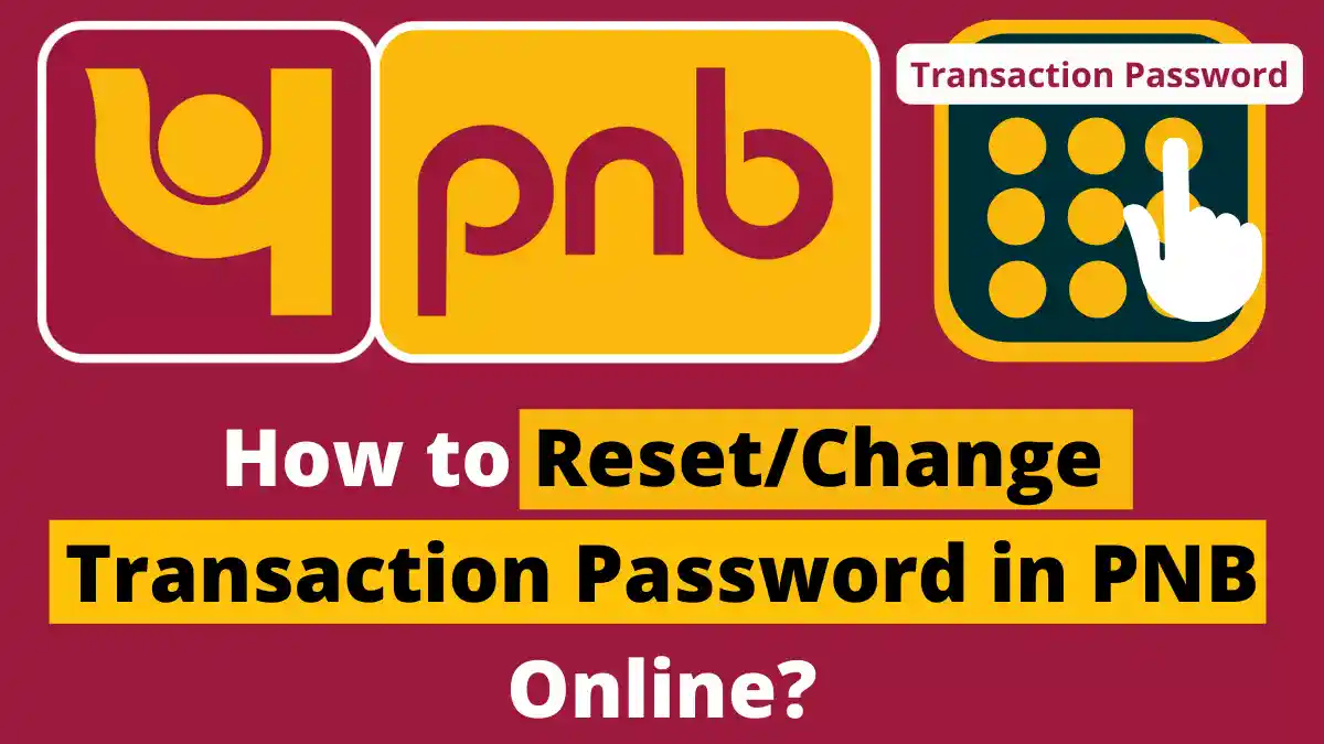 regenerate pnb transaction password
